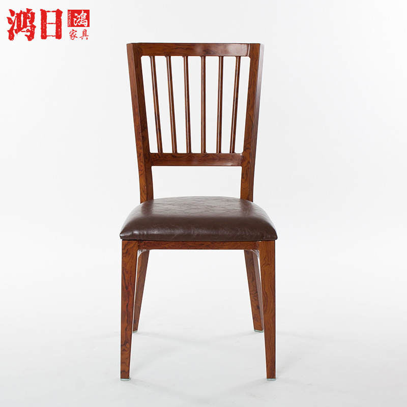 European style solid wood soft chair