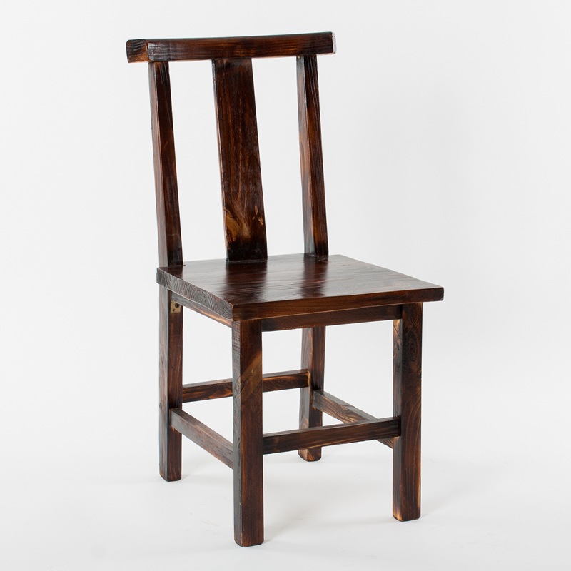 Solid wood coffee chair