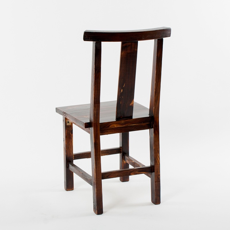 Solid wood coffee chair