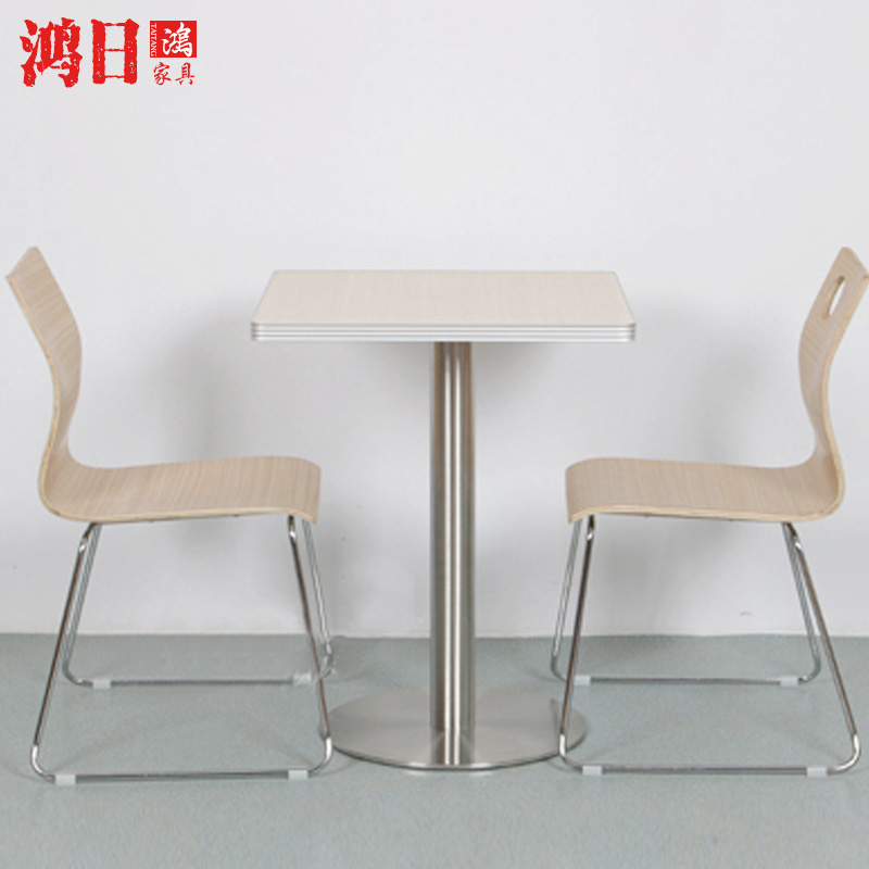 KFC fast food table and chair split