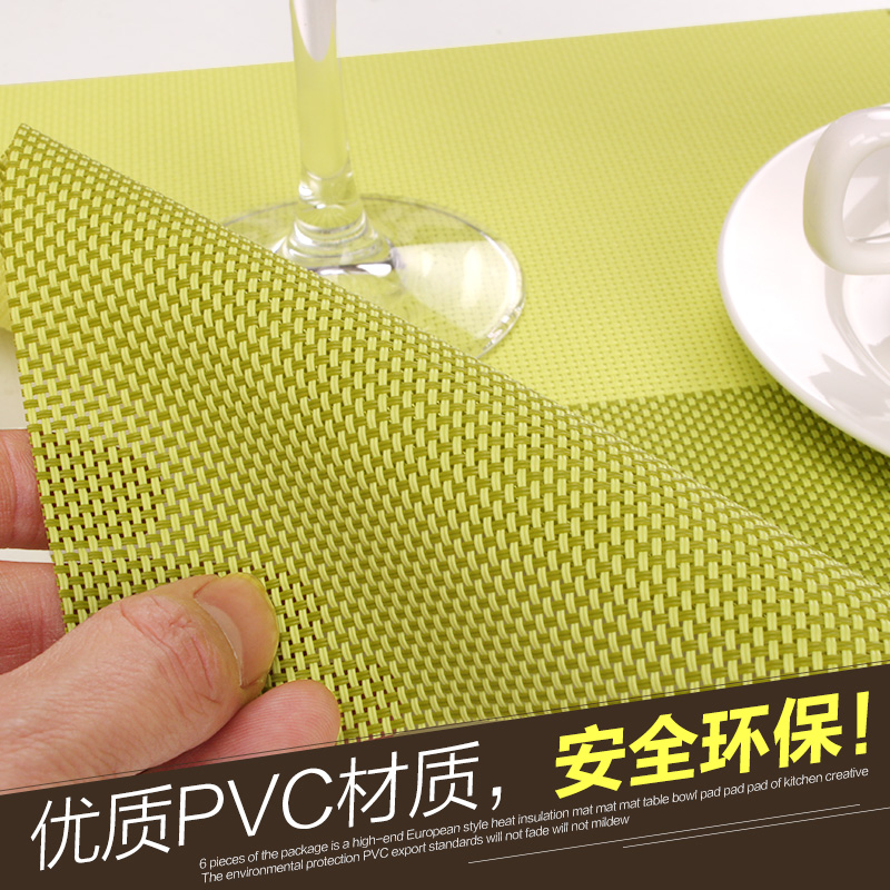 High-end European heat insulation mat Western placemat