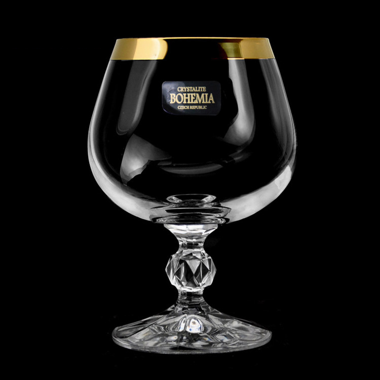 【 Czech diamond wine glass 】