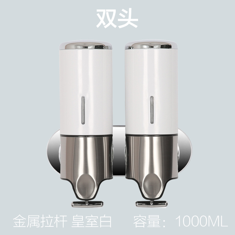 Single-ended double-ended manual stainless steel soap dispenser