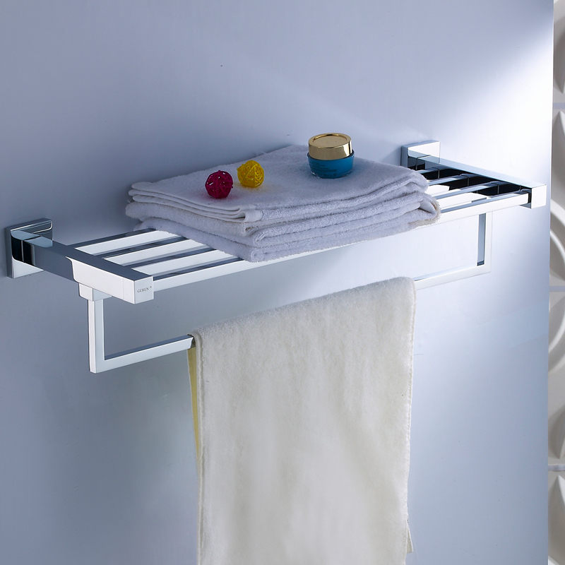 Double deck towel rack exclusive for high-end hotels