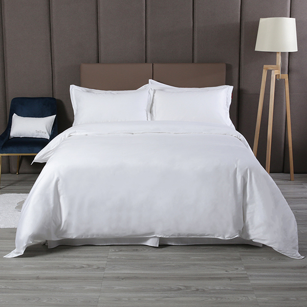 Cotton encryption all white bedding