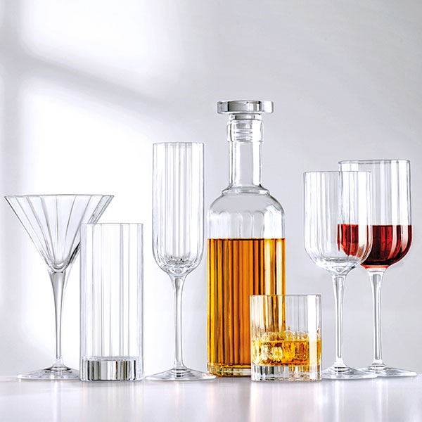 Louis Bach glass set